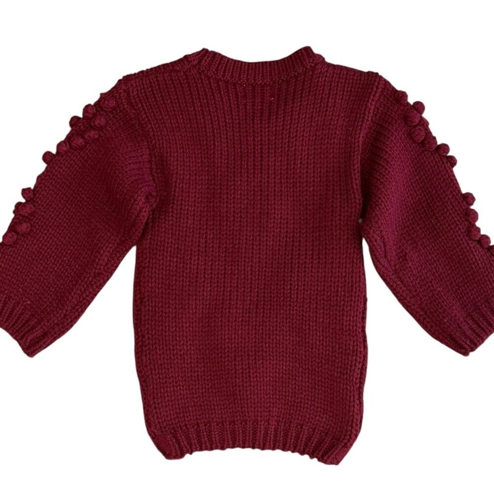 Girls Heart Shaped Knit Tunic Sweater Size 6 - Picture 4 of 4